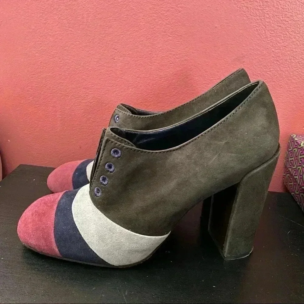 Tory Burch Multicolor Block Heels